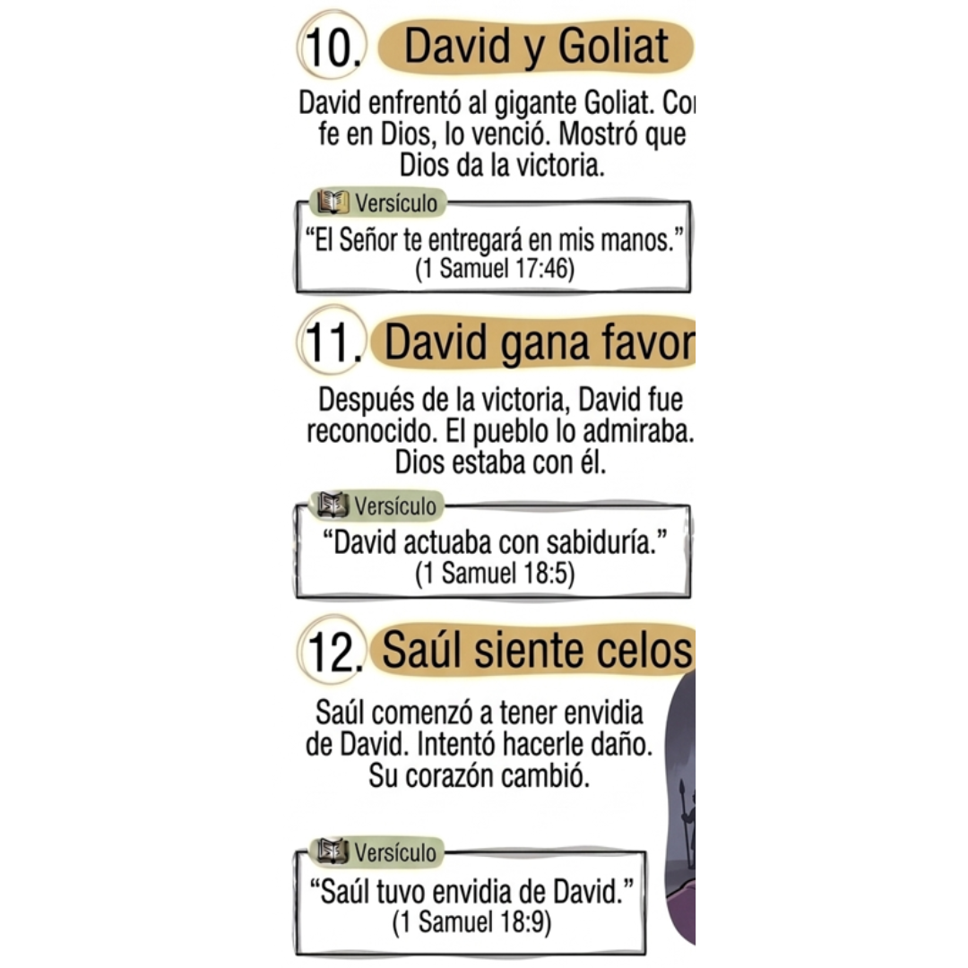 📖 Sigue la narrativa de la Biblia sin perderte
